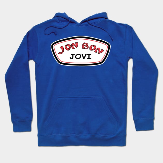 Jon Bon Jovi / Ron Jon Mashup! Hoodie by RetroZest